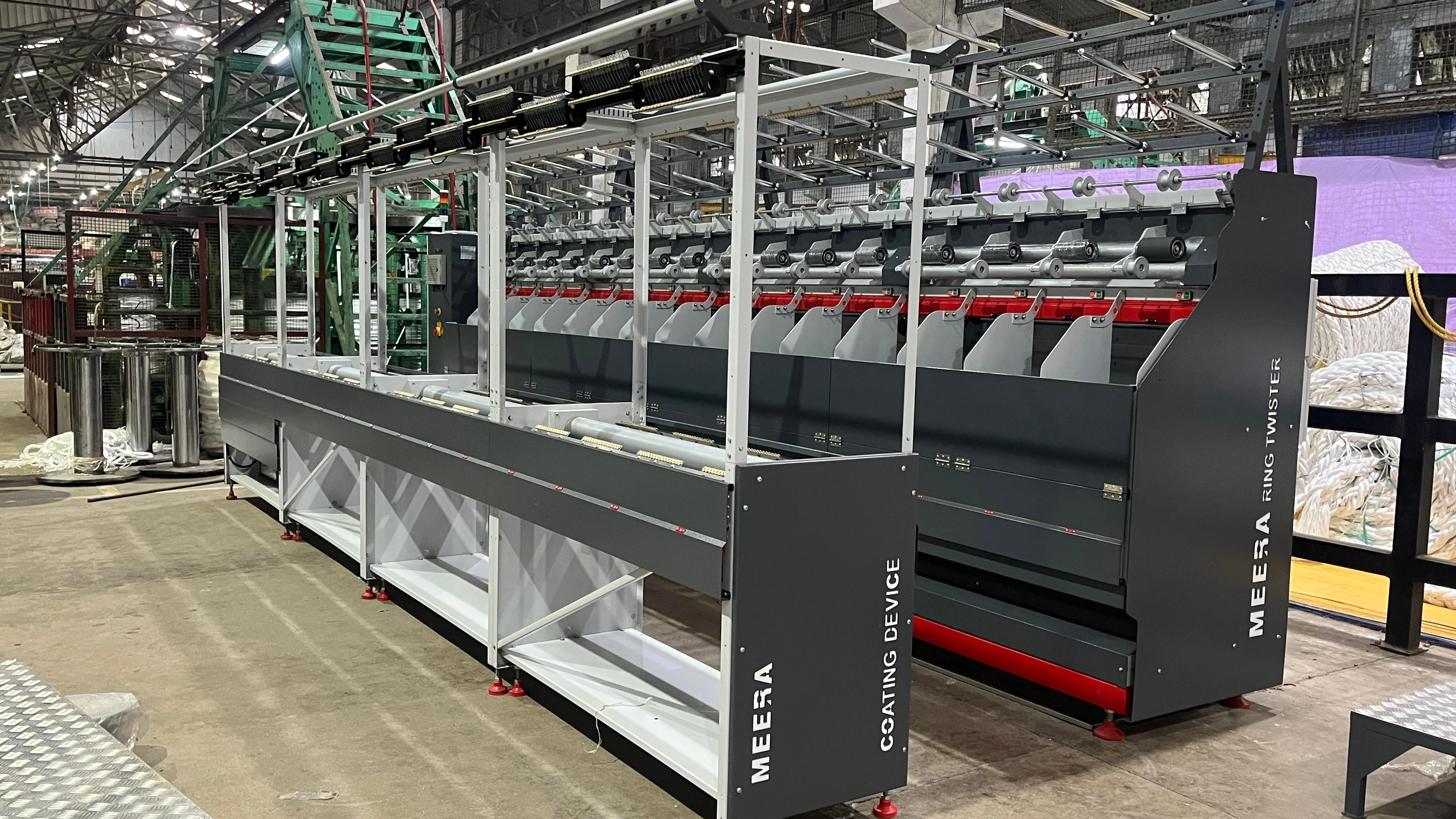 Heavy-Duty Rope Twisting: Machines for 8000+ Denier Industrial Cord