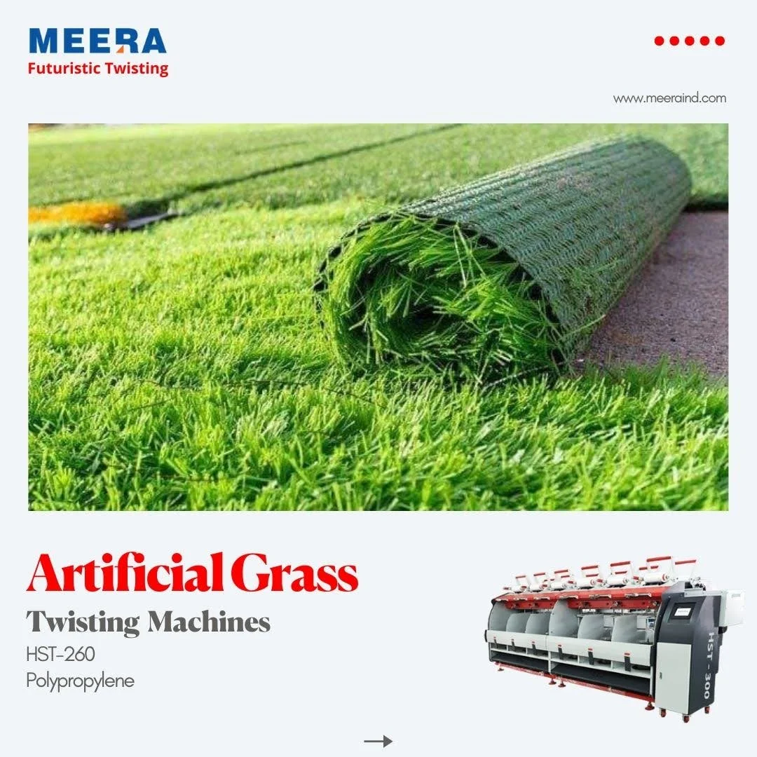 Twisting Machine for Grass Yarns