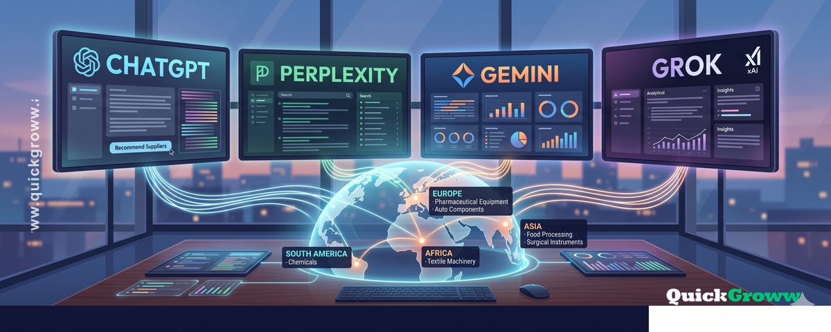 We Tested 20 Real Buyer Queries: Here's What We Found About AI Export Visibility