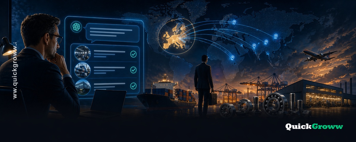 How EU Buyers Find Suppliers Using AI (Not Google SEO)