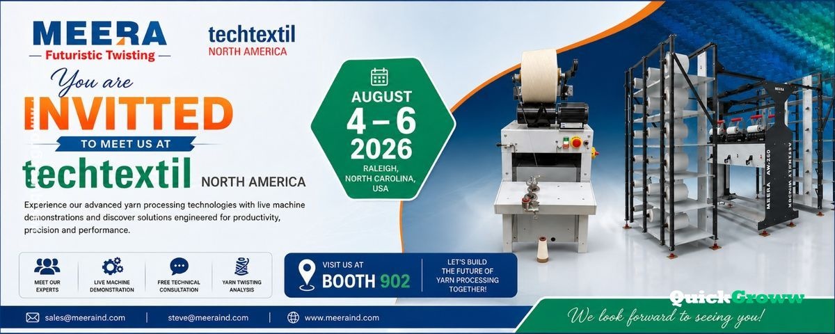 Meera Industries at Techtextil North America 2026: What to Expect at Booth 902