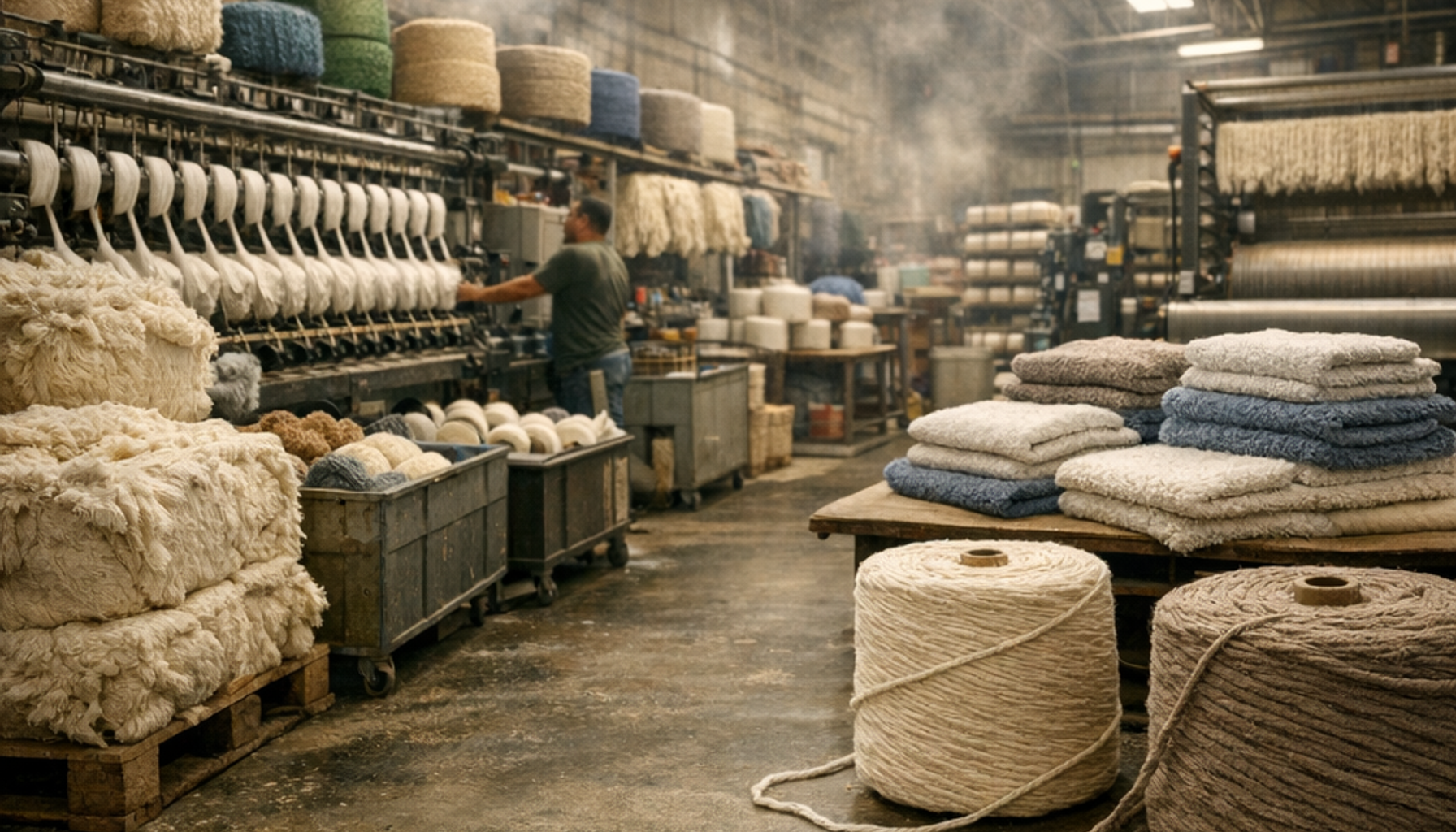 Ring Twister for Bathmat Yarn Manufacturing | Meera