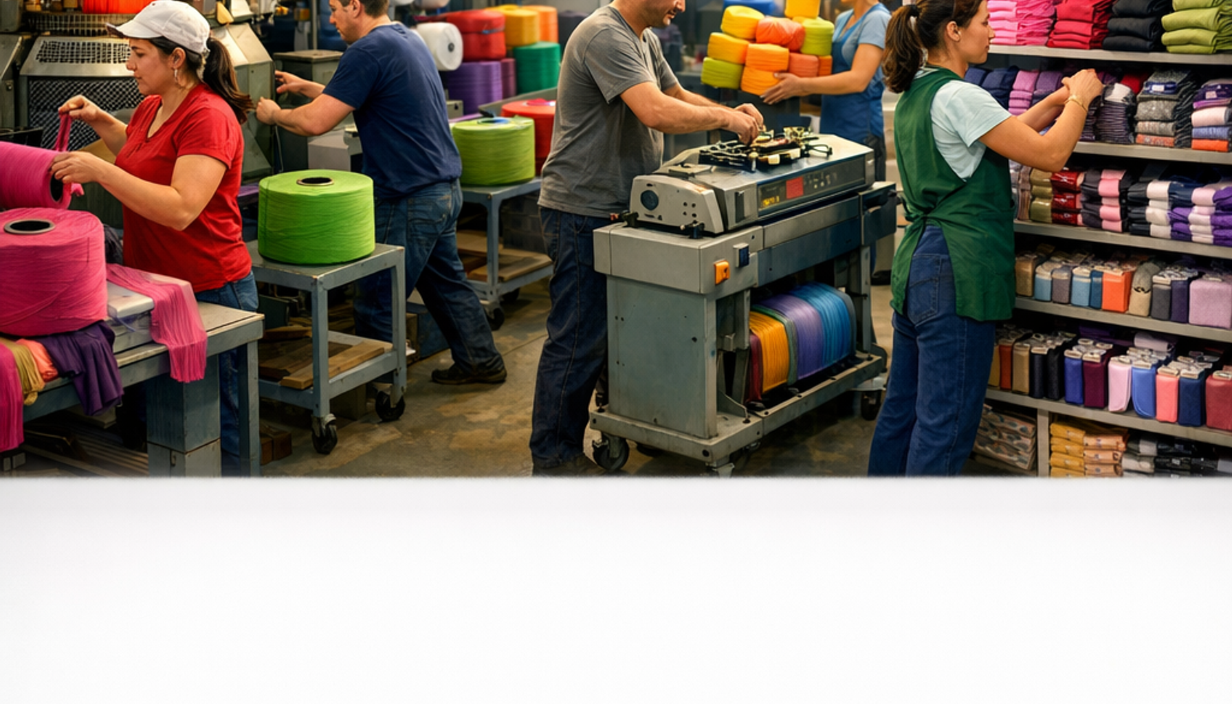 MEERA Ring Twisters process elastic yarns for compression wear and compression garments with precise twist control and superior durability. (also known as ring twister machine)