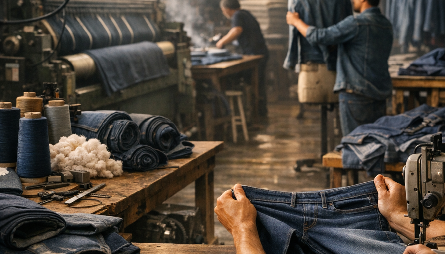 Spun Yarn Twister for Stretch Denim | MEERA MST Series