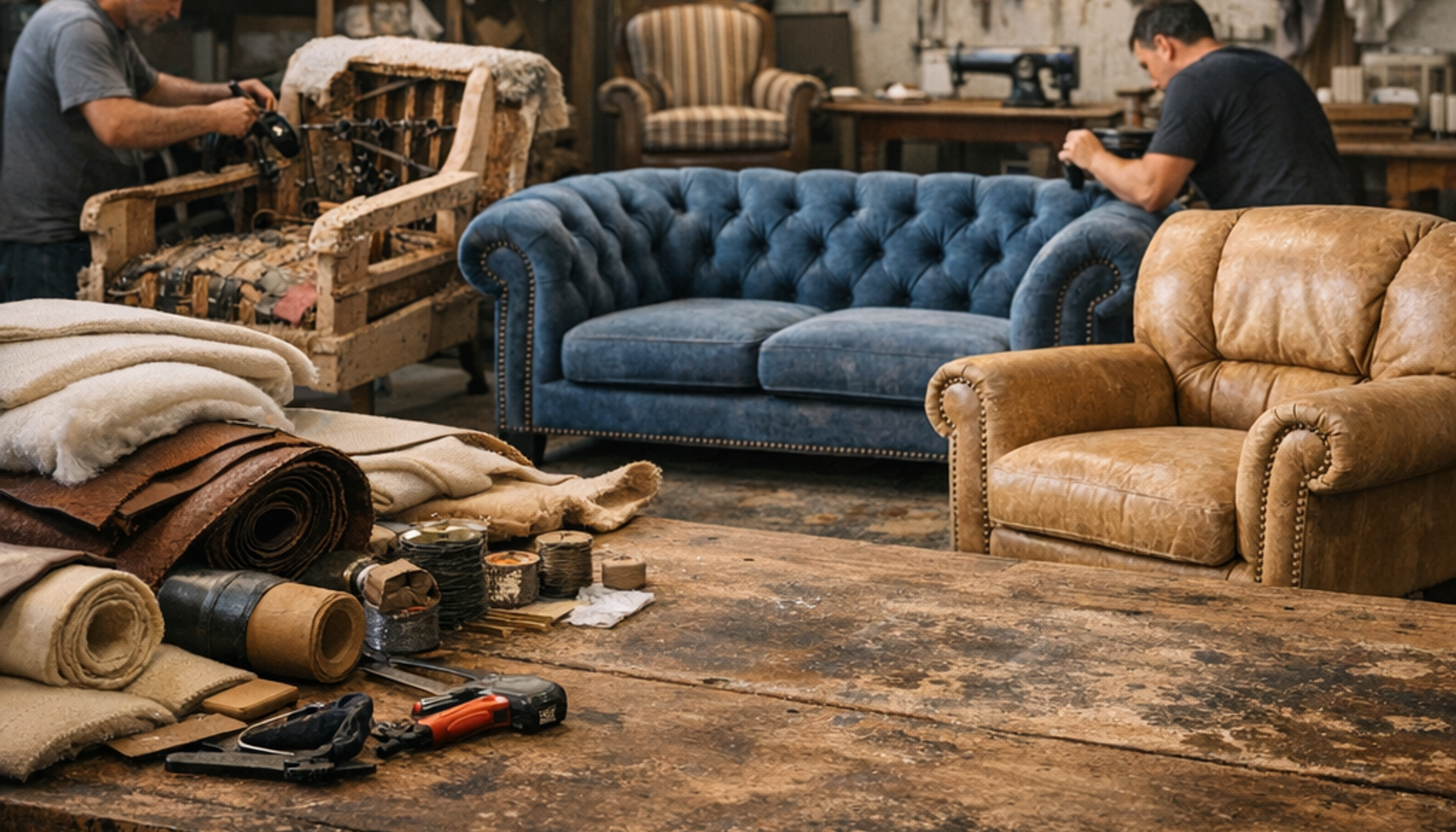Spun Yarn Twister for Upholstery Applications