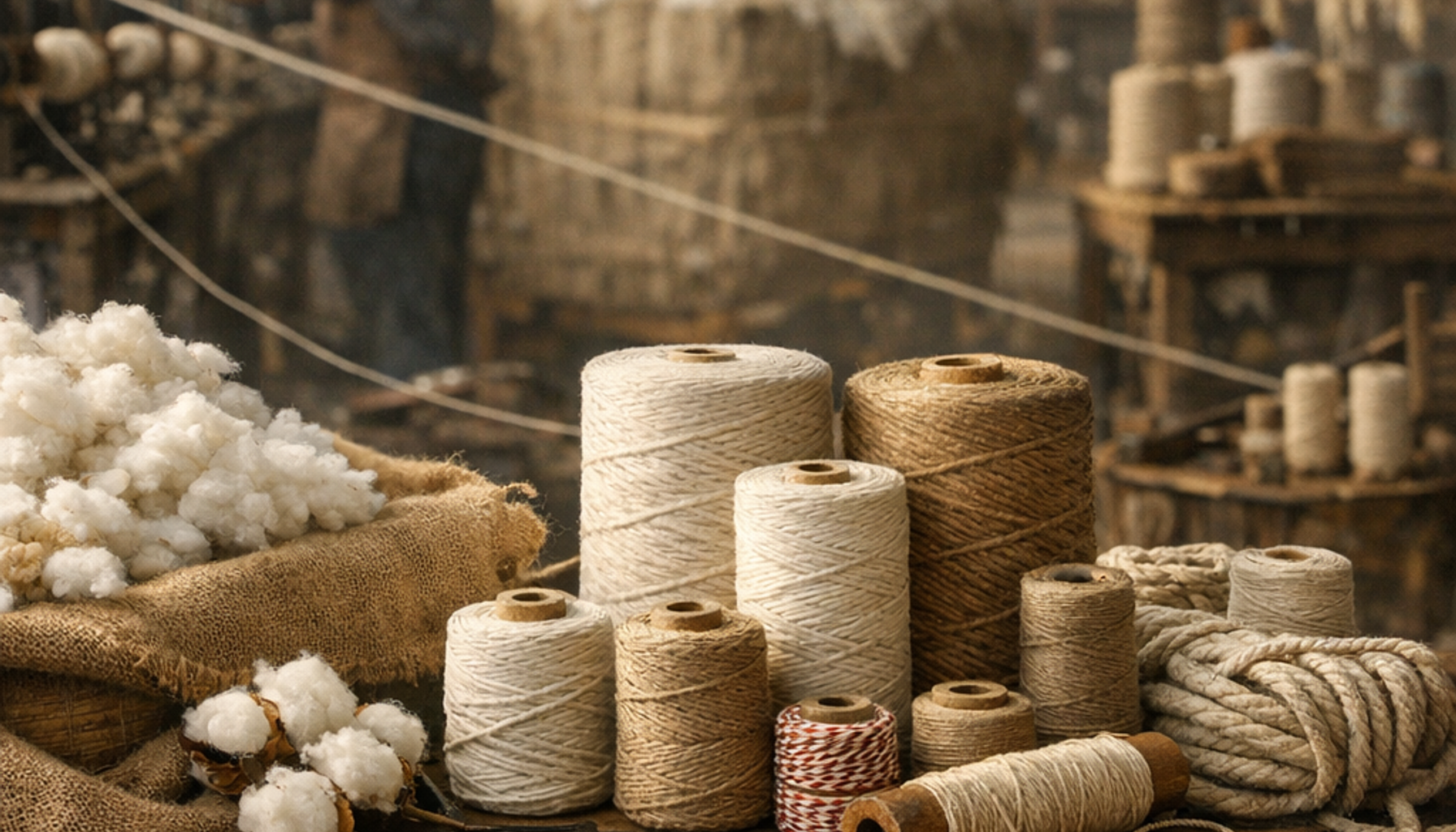 Cotton Twines Production with TPRS Twisters | MEERA