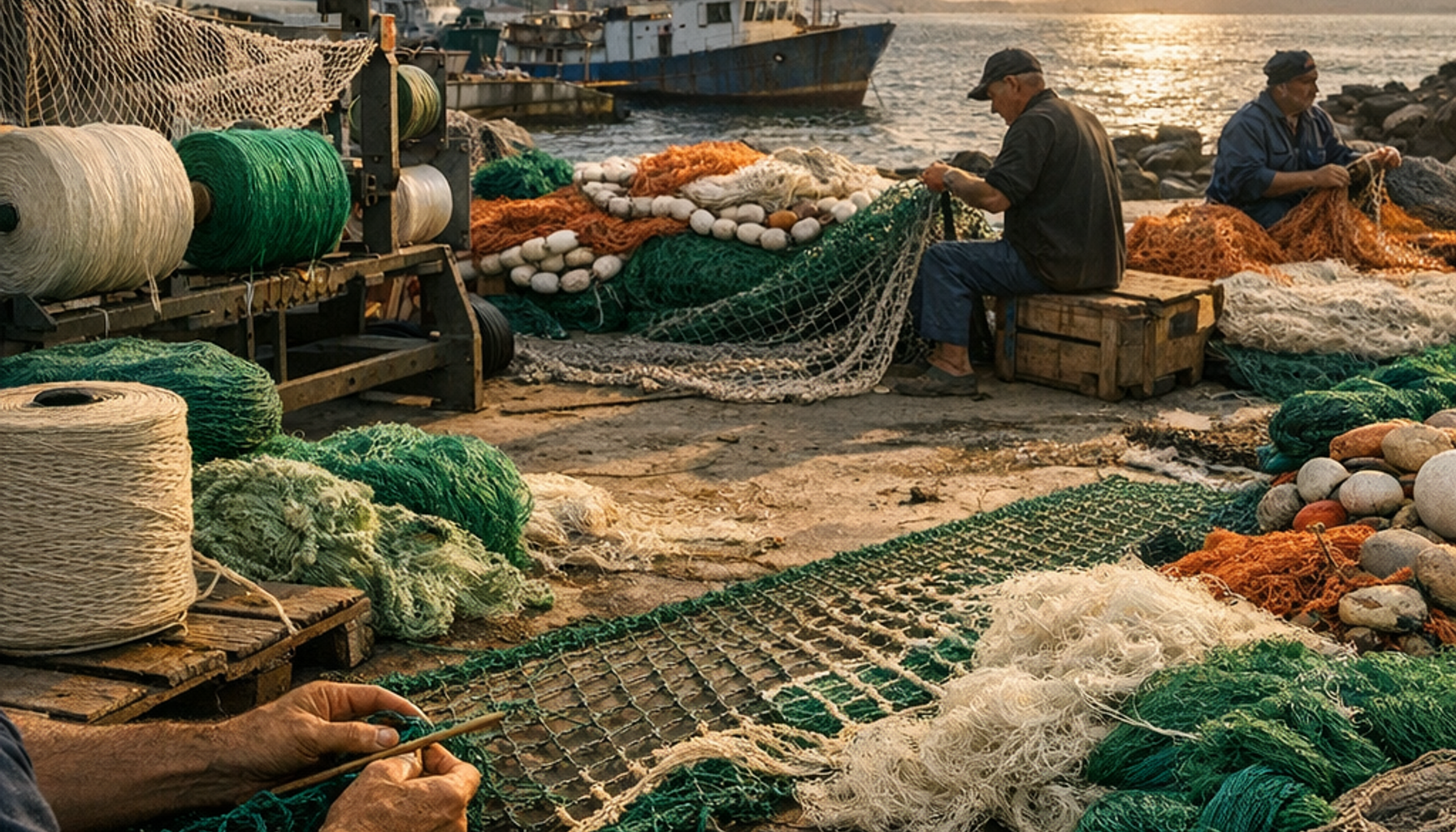 TPRS Twisters for Fishnet Yarn Production