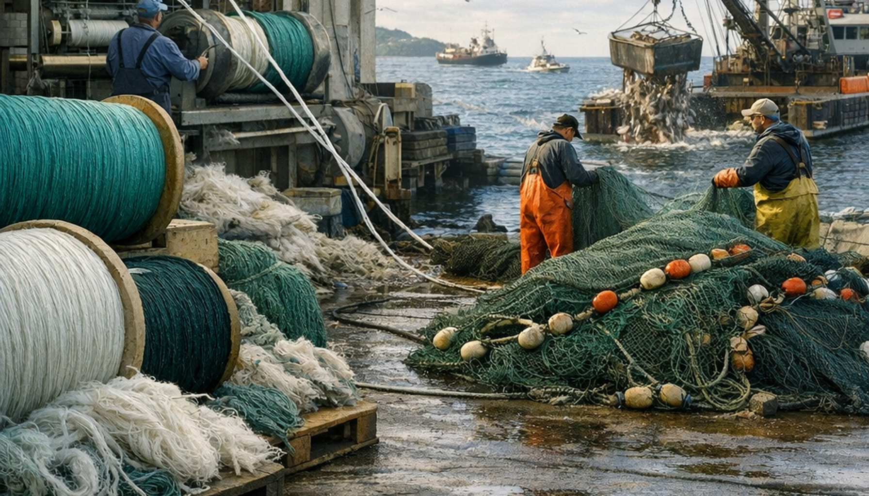 Two For One Twister for Industrial Fishing Yarns | Meera