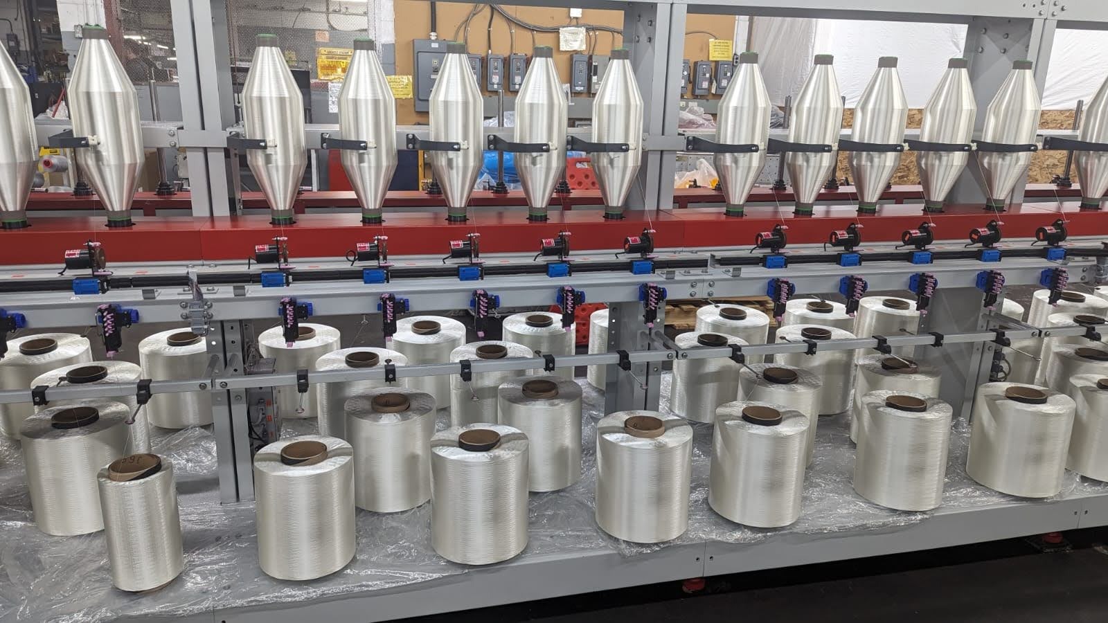 Servo Controlled Cop Winder for Yarn Processing & Mill Operations | Meera