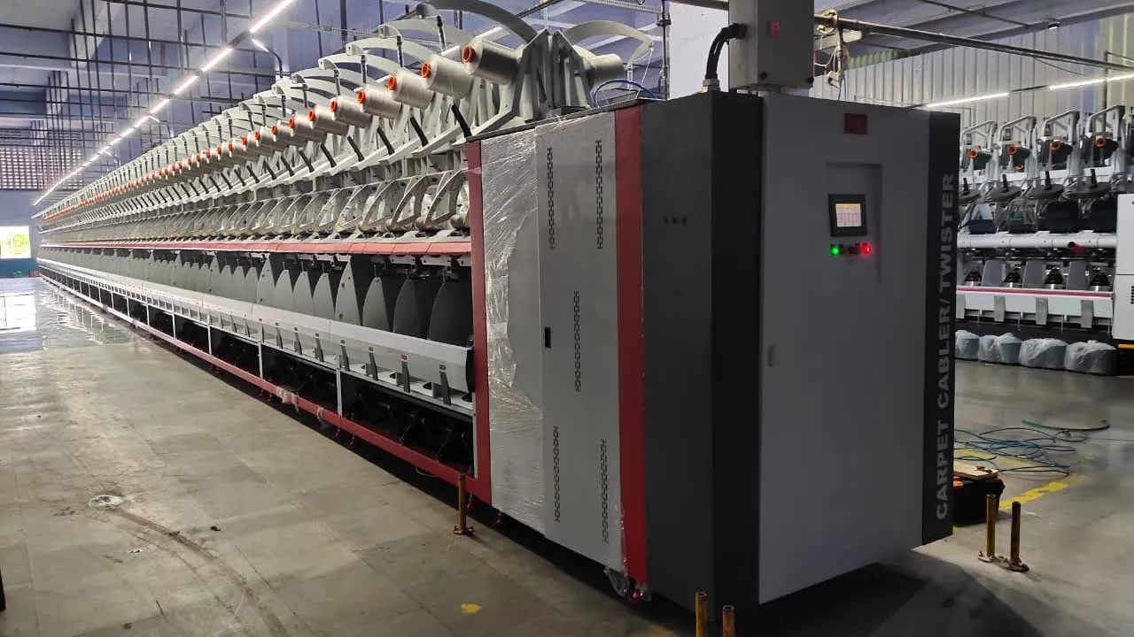 Cabler/Twister Series for Yarn Processing & Mill Operations | Meera