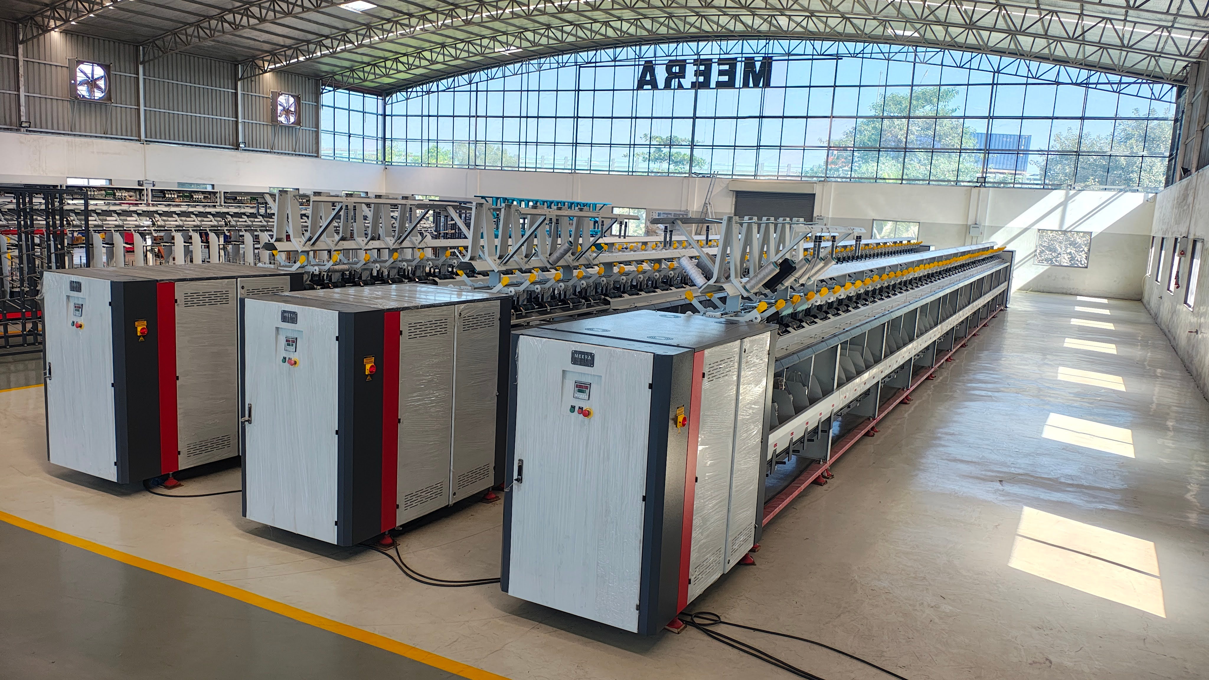 Cabler/Twister Series for Bathmat Yarn Manufacturing
