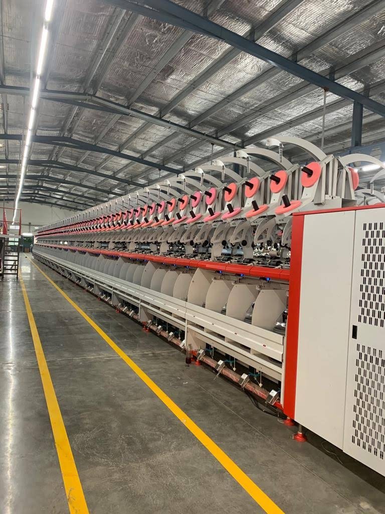 BCF Yarn Processing with Cabler/Twister Series
