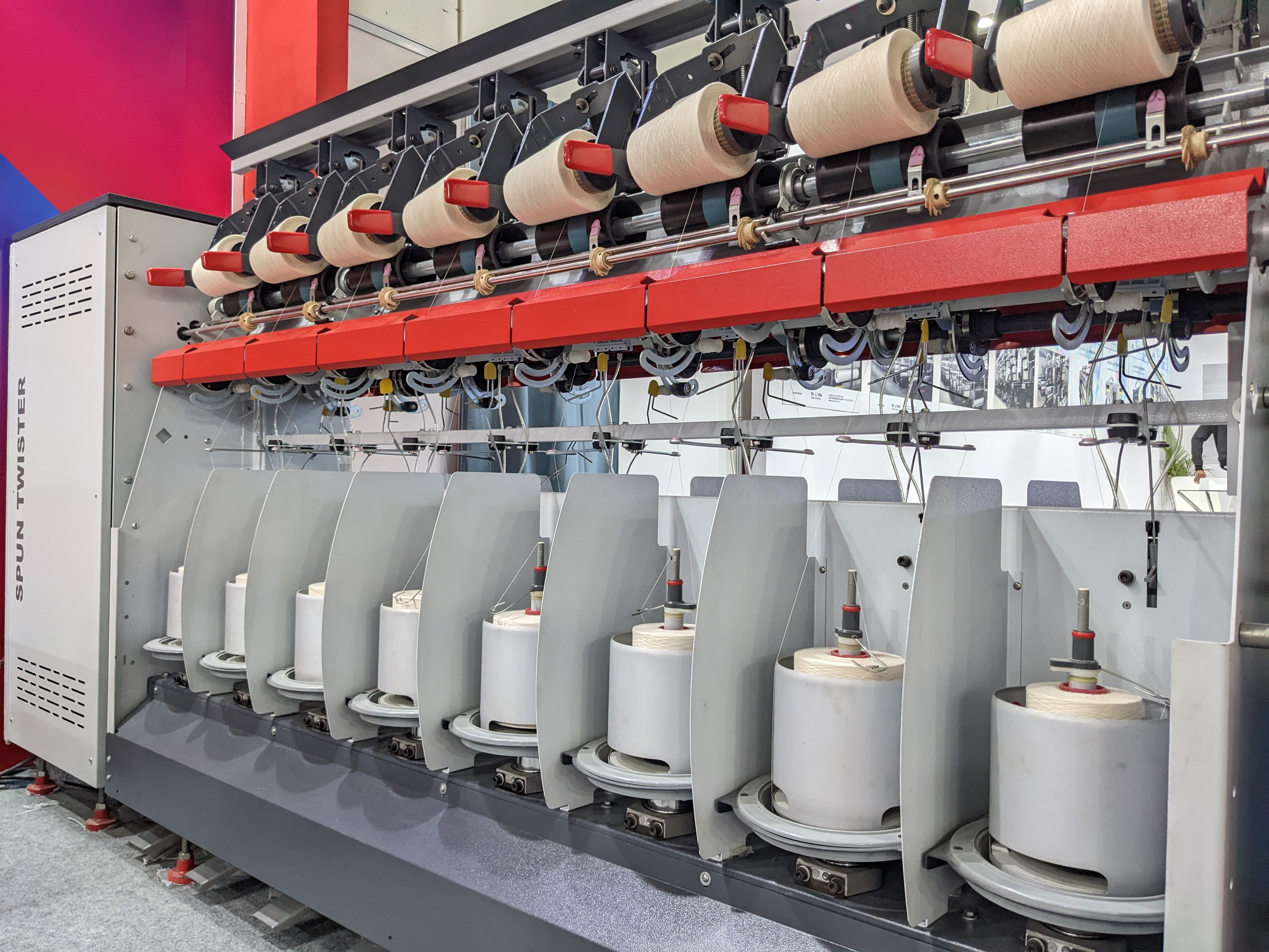 Spun Yarn Twister for Viscose | MEERA MST Series TFO