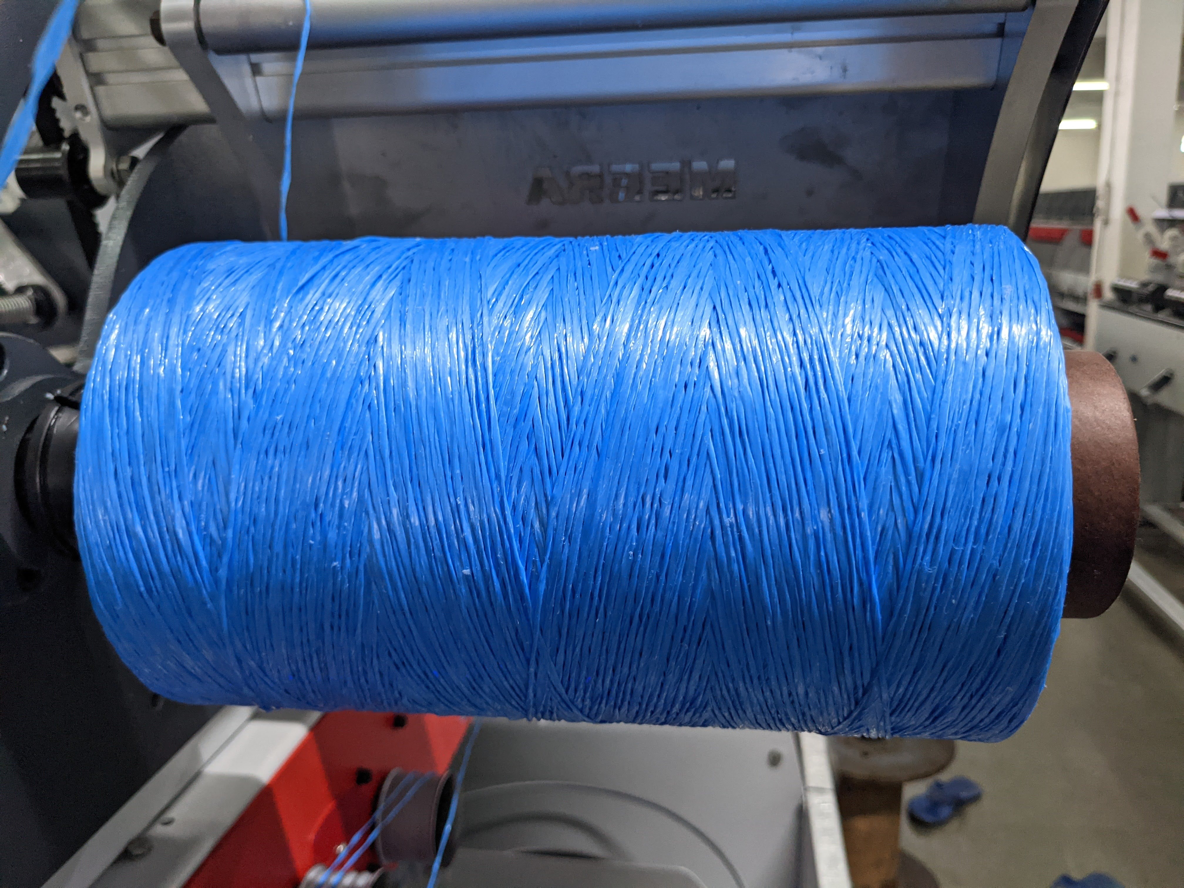 DTX Twisting With Precision Winding for Packaging Tapes