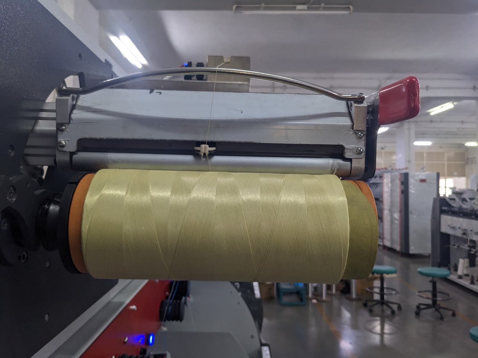 DTX Twisting With Precision Winding for Aramid