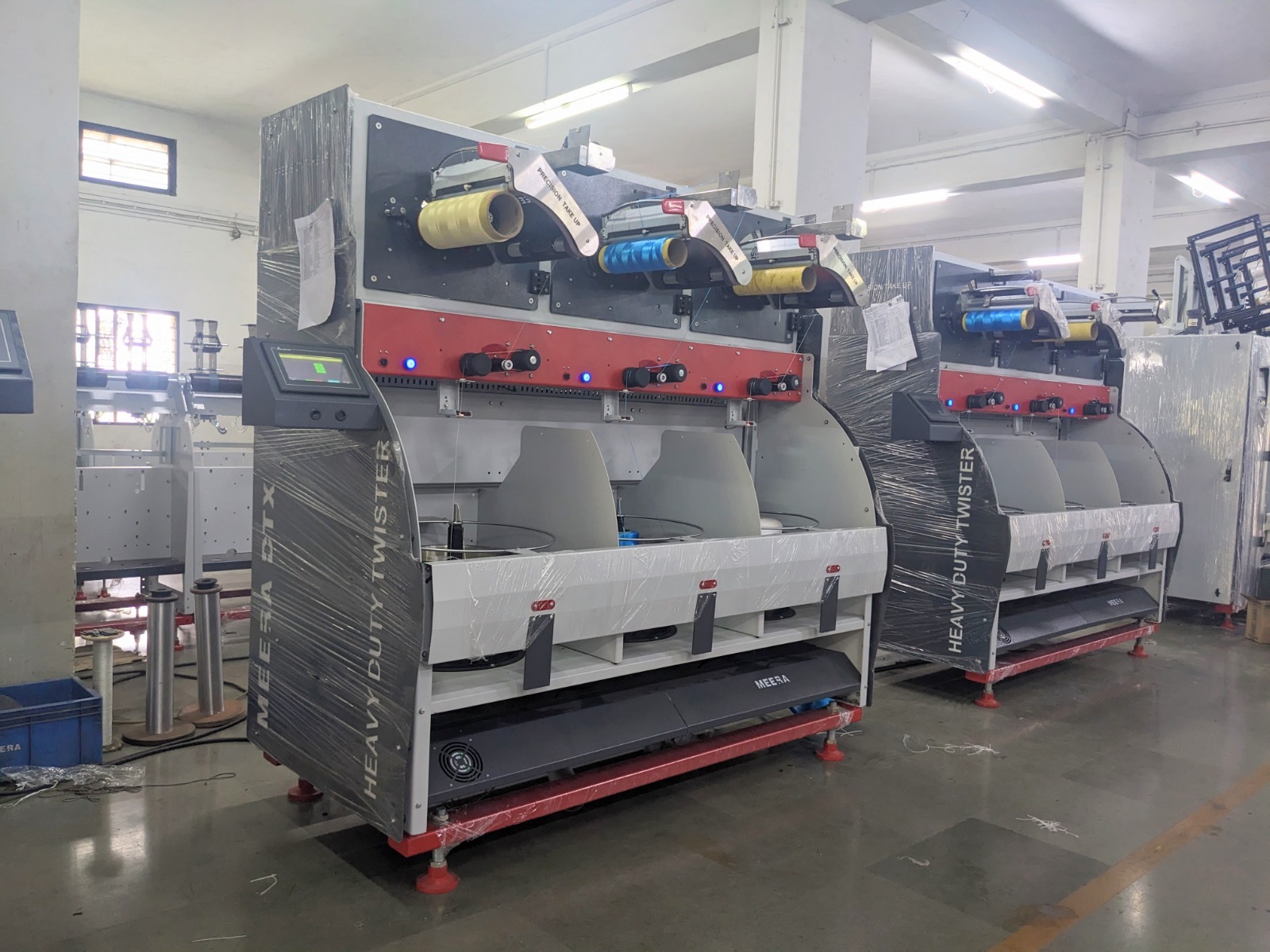 DTX Twisting With Precision Winding for High-Tenacity Polyester/Nylon