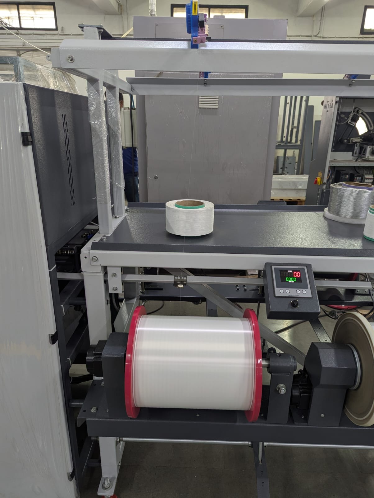 Jumbo Winder for Apparel & Fashion Textiles