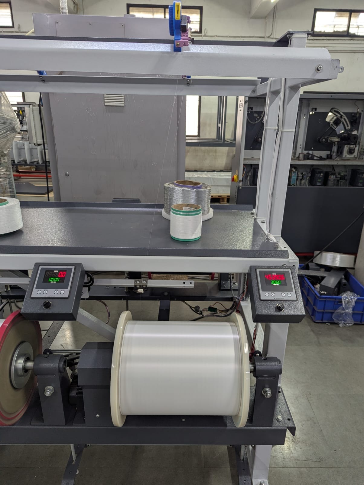 Jumbo Winder for Fine-denier, High-tpm/low-gsm Use