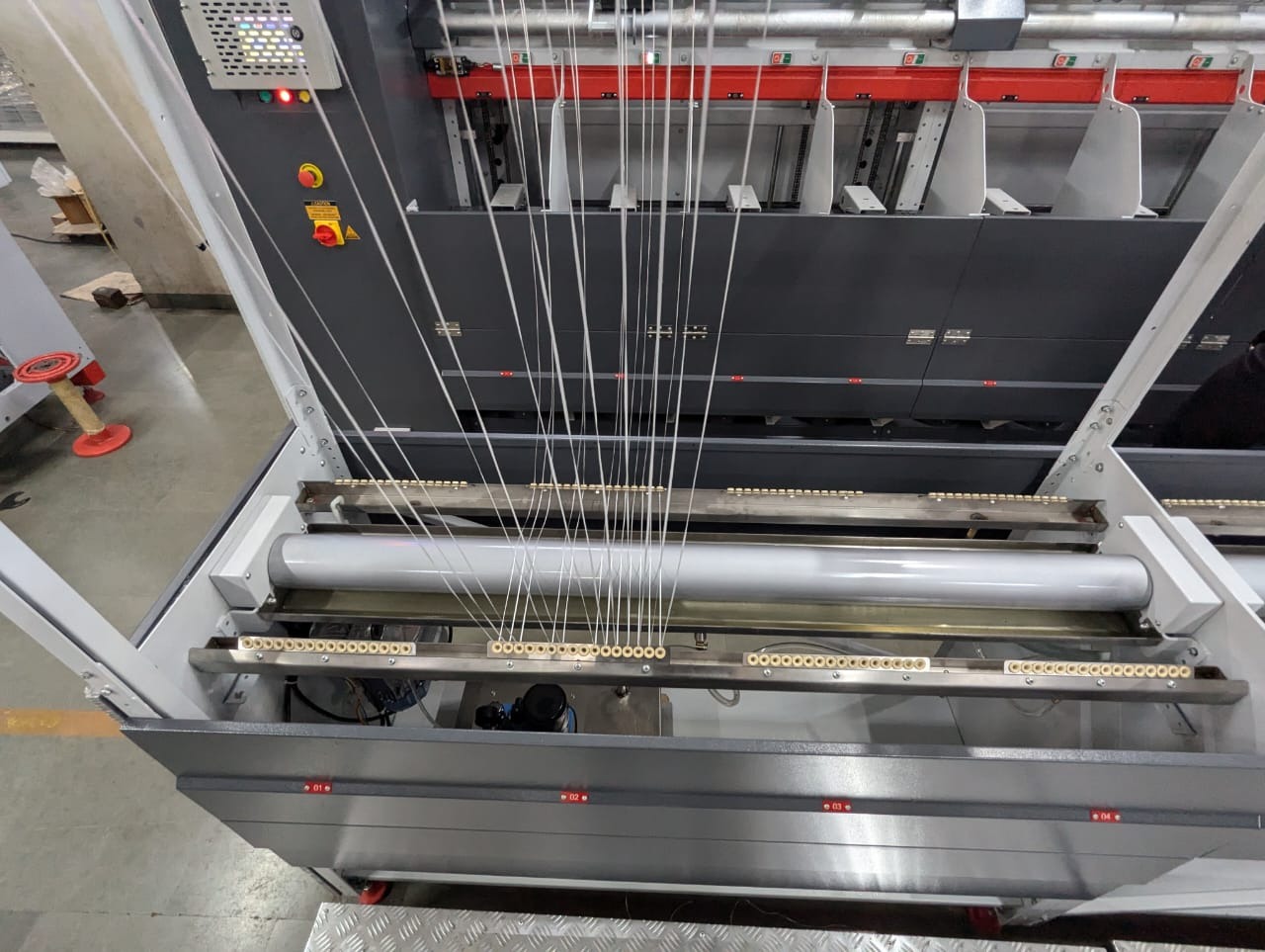 Kiss Roll Machines for Industrial & Technical Textiles