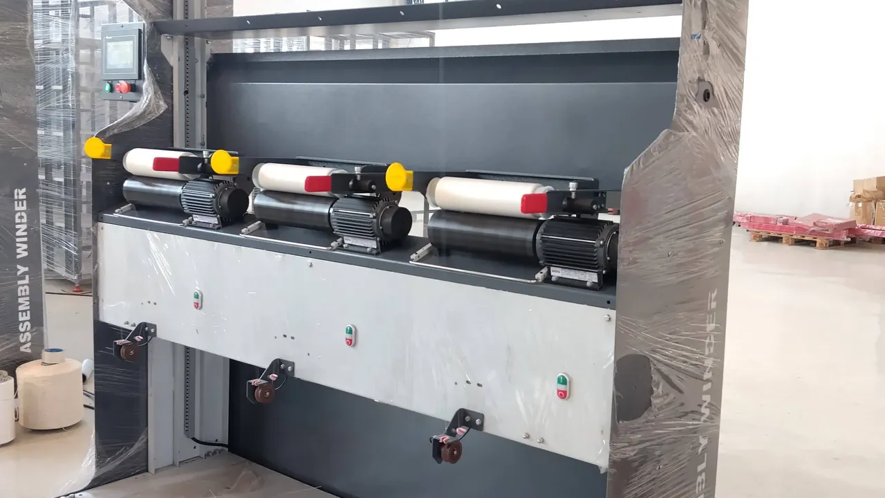 Cone to Cone Assembly Winder for Safety, Protection & Defence | Meera