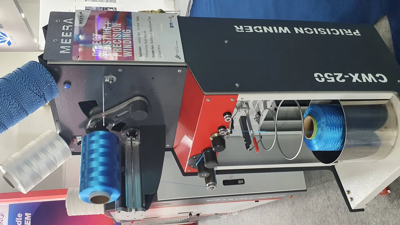 Cone to Cone Assembly Winder for Fibrillated PP Tapes | Meera