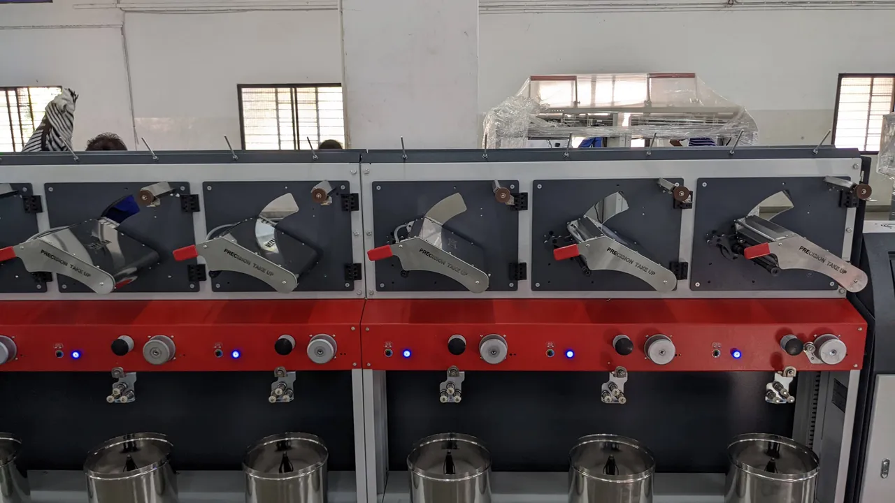 Cone to Cone Assembly Winder for Dyneema | Meera
