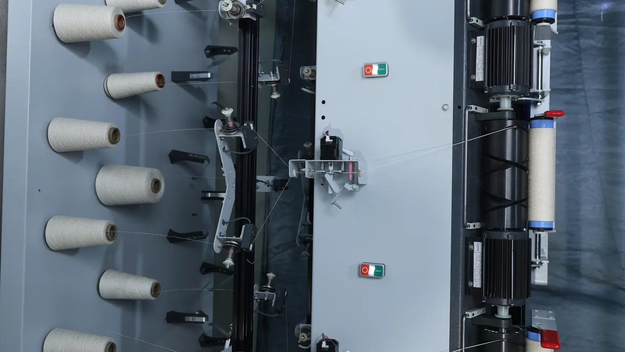 Cone to Cone Assembly Winder for Spun yarns | Meera
