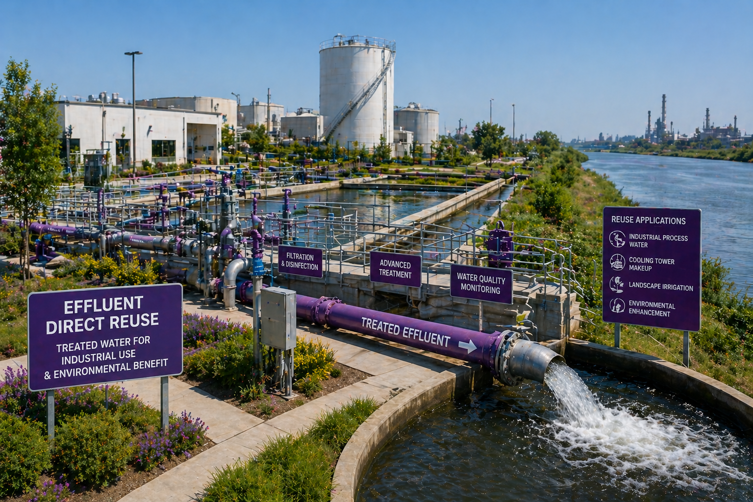Effluent Direct Reuse | Jyoti Hydrotech Pvt Ltd