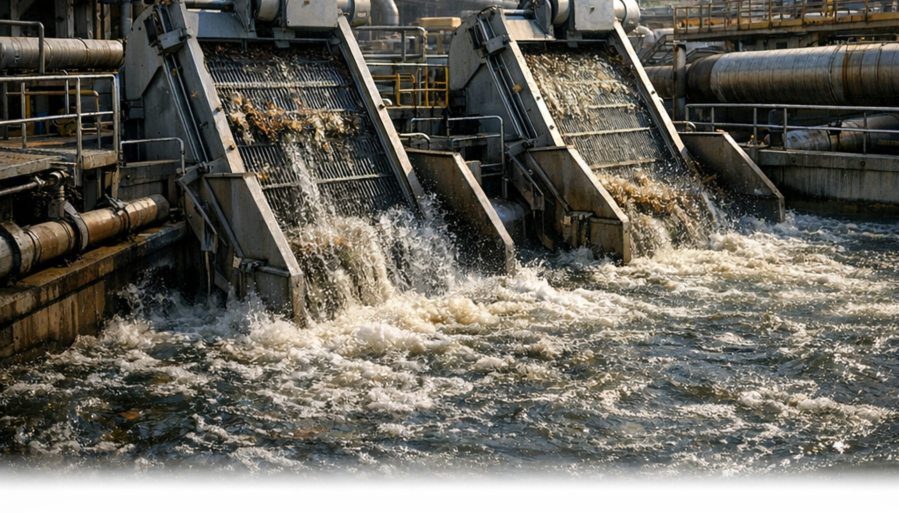 Mechanical Bar Screen for Pulp Paper Sewage Treatment | Jyoti