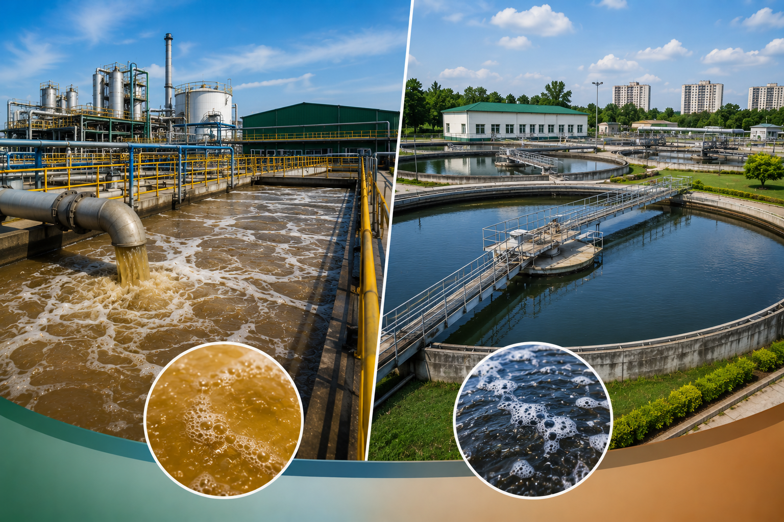 Pesticides & Agrochemicals water and wastewater treatment covering industrial wastewater treatment and municipal wastewater treatment.